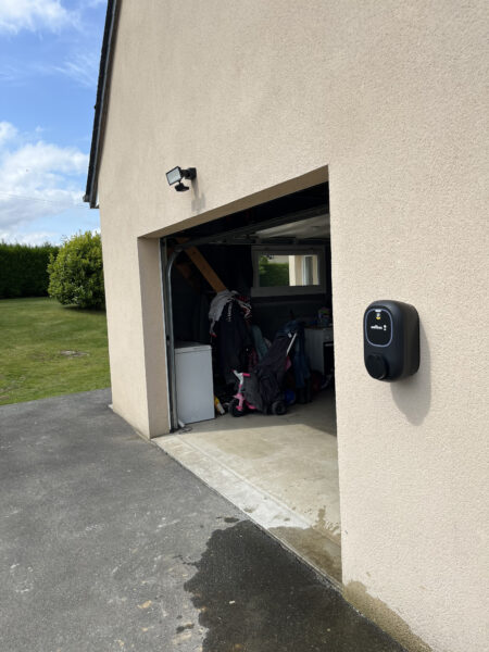 Installation d’une borne de recharge Wallbox Pulsar Plus Socket à Avranches