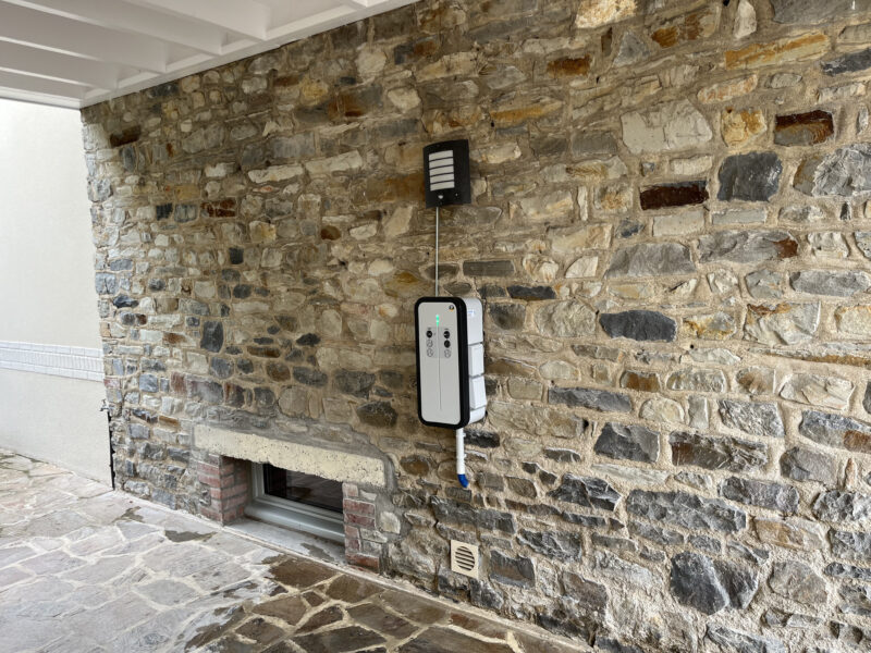 Installation d’une borne de recharge Hager Witty à Rennes